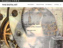 Tablet Screenshot of fine-digital-art.com